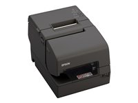Epson TM H6000IV - Imprimante de reçus - thermique en ligne/matricielle - 230 x 297 mm, Rouleau (7,95 cm) - 9 pin - USB, série - gris foncé C31CB25904