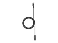 mophie - Câble Lightning - 24 pin USB-C mâle pour Lightning mâle - 1 m - noir 409903202
