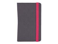 Case Logic SureFit Classic Folio for 7" Tablets - Protection à rabat pour tablette - polyester - anthracite, phlox - 7" CBUE1107DG