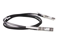 HPE X240 Direct Attach Cable - Câble réseau - SFP+ pour SFP+ - 3 m - pour HPE 59XX, 75XX; FlexFabric 12902; Modular Smart Array 1040; SimpliVity 380 Gen10, 380 Gen9 JD097C