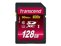 Transcend Ultimate series - Carte mémoire flash - 128 Go - UHS Class 1 / Class10 - 600x - SDXC UHS-I TS128GSDXC10U1