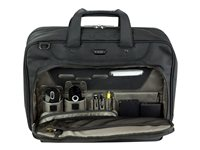 Targus Corporate Traveler High Capacity Topload - Sacoche pour ordinateur portable - 15.6" - noir CUCT02HC15EU