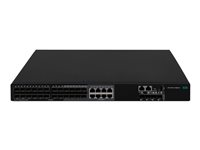 HPE FlexNetwork 5520 24G SFP 4SFP+ HI 1-slot Switch - Commutateur - C3 - Géré - 24 x SFP Gigabit combiné + 4 x 1 Gigabit / 10 Gigabit SFP+ - flux d'air d'un côté à l'autre - Montable sur rack - CTO R8M27A