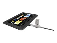 Compulocks Antivol Universel Macbook, PC, Tablette Adaptateur avec câble à code noir - Kit de sécurité - argent BLD01CL