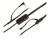 Plantronics APC-4 Headset Hook Switch Control Adapter - Câble pour casque micro - pour Cisco Unified IP Phone 7942G, 7945G, 7962G, 7965G, 7975G 37978-01