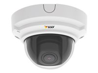AXIS P3375-V Network Camera - Caméra de surveillance réseau - dôme - à l'épreuve du vandalisme - couleur (Jour et nuit) - 1920 x 1080 - 1080p - à focale variable - audio - LAN 10/100 - MPEG-4, MJPEG, H.264, AVC - PoE 01060-001