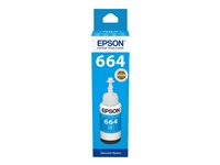 Epson T6642 - 70 ml - cyan - original - recharge d'encre - pour Epson L386; EcoTank ET-2600, 2650, L121, L1455; EcoTank ITS L3050, L3060, L3070 C13T66424A