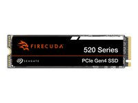 Seagate FireCuda 520 ZP500GV30012 - SSD - 500 Go - interne - M.2 2280 - PCIe 4.0 x4 (NVMe) ZP500GV3A012