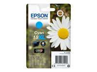 Epson 18XL - 6.6 ml - XL - cyan - original - cartouche d'encre - pour Expression Home XP-212, 215, 225, 312, 315, 322, 325, 412, 415, 422, 425 C13T18124012