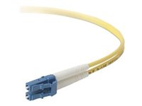 Belkin - Câble réseau - mode unique LC/PC (M) pour mode unique LC/PC (M) - 3 m - fibre optique - 8,3 / 125 micromètres - B2B F2F802LL-03M