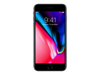 Apple iPhone 8 Plus - Smartphone - 4G LTE Advanced - 64 Go - GSM - 5.5" - 1920 x 1080 pixels (401 ppi) - Retina HD (caméra avant 7 MP) - 2x caméras arrière - gris MQ8L2ZD/A