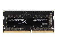 HyperX Impact - DDR4 - module - 8 Go - SO DIMM 260 broches - 2933 MHz / PC4-23400 - CL17 - 1.2 V - mémoire sans tampon - non ECC HX429S17IB2/8