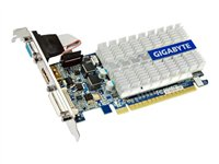 Gigabyte GV-N210SL-1GI - Carte graphique - GF 210 - 1 Go DDR3 - PCIe 2.0 x16 - DVI, D-Sub, HDMI - san ventilateur GV-N210SL-1GI