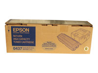 Epson 0437 - Haute capacité - noir - original - cartouche de toner Epson Return Program - pour AcuLaser M2000D, M2000DN, M2000DT, M2000DTN C13S050437