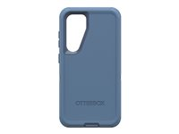 OtterBox Defender Series - Coque de protection pour téléphone portable - robuste - coque en polycarbonate, housse en caoutchouc synthétique, étui en polycarbonate - jeans bleu bébé (bleu) - pour Samsung Galaxy S24 77-94477