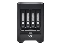 G-Technology G-SPEED Shuttle with Thunderbolt 3 GSPSTH3EB240004BBB - Baie de disques - 24 To - 4 Baies - HDD 6 To x 4 - Thunderbolt 3 (externe) 0G10073