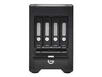G-Technology G-SPEED Shuttle with Thunderbolt 3 GSPSTH3EB160004BBB - Baie de disques - 16 To - 4 Baies (SATA-600) - HDD 4 To x 4 - Thunderbolt 3 (externe) 0G10068