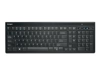 Kensington Advance Fit Ultra-Slim - Clavier - sans fil - 2.4 GHz - Français - noir K72344FR