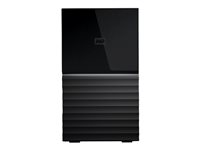 WD My Book Duo WDBFBE0040JBK - Baie de disques - 4 To - 2 Baies - HDD 2 To x 2 - USB 3.1 (externe) WDBFBE0040JBK-EESN