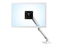 Ergotron MXV - Kit de montage (bras pour moniteur) - pour moniteur - blanc - Taille d'écran : jusqu'à 34 pouces - montrable sur bureau 45-486-216