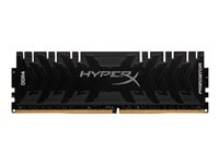 HyperX Predator - DDR4 - module - 8 Go - DIMM 288 broches - 3000 MHz / PC4-24000 - CL15 - 1.35 V - mémoire sans tampon - non ECC - noir HX430C15PB3/8