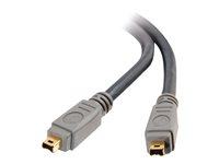 C2G - Câble IEEE 1394 - FireWire 4 broches (M) pour FireWire 4 broches (M) - 4.5 m - moulé 81609