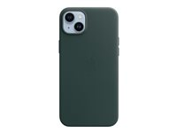 Apple - Coque de protection pour téléphone portable - compatibilité avec MagSafe - cuir - vert forêt - pour iPhone 14 Plus MPPA3ZM/A