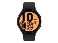 Samsung Galaxy Watch4 - 44 mm - noir - montre intelligente avec bande sport - affichage 1.36" - 16 Go - NFC, Wi-Fi, Bluetooth - 30.3 g SM-R870NZKAXEF