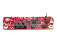 StarTech.com Adaptateur USB vers SATA pour Raspberry Pi et les cartes de développement - Ajoutez HDD, SSD ou disque optique via SATA - Contrôleur de stockage - 1 Canal - SATA 6Gb/s - USB 2.0 - rouge PIB2S31