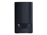 WD My Cloud EX2 Ultra WDBVBZ0240JCH - Dispositif de stockage personnel dans le nuage - 2 Baies - 24 To - HDD 12 To x 2 - RAID RAID 0, 1, JBOD - RAM 1 Go - Gigabit Ethernet - iSCSI support WDBVBZ0240JCH-EESN