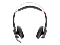Plantronics Voyager Focus UC B825-M - Pas de support de charge - micro-casque - sur-oreille - Bluetooth - sans fil - Suppresseur de bruit actif - pour Microsoft Lync 202652-04