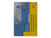 Seagate Game Drive for Xbox STEA2000428 - Cyberpunk 2077 Special Edition - disque dur - 2 To - externe (portable) - USB 3.0 - jaune & bleu - pour Xbox One, Xbox One S, Xbox One X STEA2000428