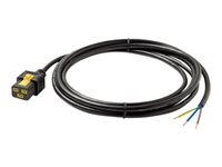 APC - Câble d'alimentation - IEC 60320 C19 pour câble 3 fils - CA 240 V - 16 A - 3 m - noir - pour P/N: SMT2200I-AR, SMT2200R2I-AR, SMT3000I-AR, SMT3000R2I-AR, SRT1500XLI, SRT2200XLI-KR AP8759