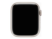 Apple Watch Series 9 (GPS + Cellular) - 45 mm - aluminium droit - montre intelligente avec bande sport - fluoroélastomère - droit - taille du bracelet : M/L - 64 Go - Wi-Fi, LTE, UWB, Bluetooth - 4G - 39 g MRM93QF/A