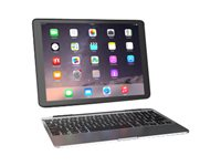 ZAGG Slim Book - Clavier et étui - rétroéclairé - Bluetooth - Français - noir clavier, noir étui - pour Apple 12.9-inch iPad Pro (1ère génération, 2e génération) ID7ZF2-BBF