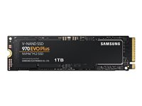 Samsung 970 EVO Plus MZ-V7S1T0BW - SSD - chiffré - 1 To - interne - M.2 2280 - PCIe 3.0 x4 (NVMe) - mémoire tampon : 1 Go - AES 256 bits - TCG Opal Encryption MZ-V7S1T0BW