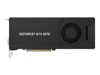 PNY GeForce GTX 1070 Blower - Carte graphique - GF GTX 1070 - 8 Go GDDR5 - PCIe 3.0 x16 - DVI, HDMI, 3 x DisplayPort GF1070GTXCB8GEPB