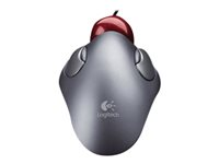 Logitech Trackman Marble - Boule de commande - droitiers et gauchers - optique - 4 boutons - filaire - USB 910-000808