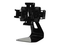 Peerless Universal Tablet Cradle PTM400 - Kit de montage - pour tablette - polyester - revêtement noir poudré - montable sur mur, fixation sur le bureau PTM400