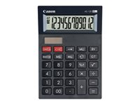 Canon AS-120 - Calculatrice de bureau - 12 chiffres - panneau solaire, pile - gris foncé 4582B001