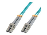 MCL Samar - Câble réseau - LC multi-mode (M) pour LC multi-mode (M) - 4 m - fibre optique - 50 / 125 microns - OM3 FJOM3/LCLC-4M