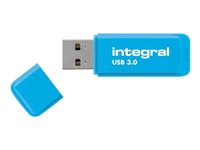 Integral Neon - Clé USB - 8 Go - USB 3.0 - bleu INFD8GBNEONB3.0