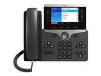 Cisco IP Phone 8851 - Téléphone VoIP - SIP, RTCP, RTP, SRTP, SDP - 5 lignes - Charbon CP-8851-3PCC-K9=