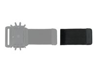 Mobilis - Extension de brassard pour bracelet - élastique, 140 x 75 mm - noir (pack de 10) 001354