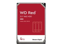 WD Red WD40EFAX - Disque dur - 4 To - interne - 3.5" - SATA 6Gb/s - 5400 tours/min - mémoire tampon : 256 Mo WD40EFAX