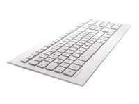 CHERRY STRAIT 3.0 - Clavier - USB - QWERTY - US - argent blanc JK-0350EU