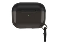OtterBox Ispra Series - Étui pour écouteurs sans fil - polycarbonate, alliage de zinc, élastomère thermoplastique (TPE) - trou noir - pour Apple AirPods Pro 77-65497