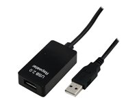 MCL Samar - Rallonge de câble USB - USB (F) pour USB (M) - USB 2.0 - 10 m - actif USB2-610