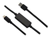 MCL - Câble USB - 24 pin USB-C (M) pour USB type A (M) - USB 3.0 - 5 m - actif - noir MC923-1C/AM/A-5M