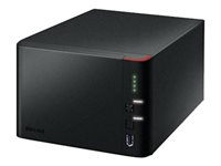 BUFFALO LinkStation 441D - Serveur NAS - 4 Baies - 12 To - SATA 3Gb/s - HDD 3 To x 4 - RAID 0, 1, 5, 10, JBOD - RAM 512 Mo - Gigabit Ethernet LS441D1204-EU